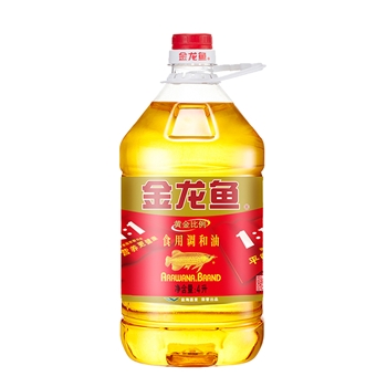 金龍魚 黃金比例食用調(diào)和油4L/桶