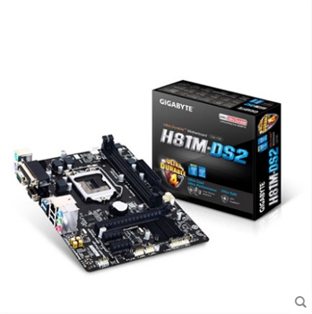 Gigabyte/技嘉 GA-H81M-DS2 全固態(tài)電容臺式機電腦主板1150針DDR3